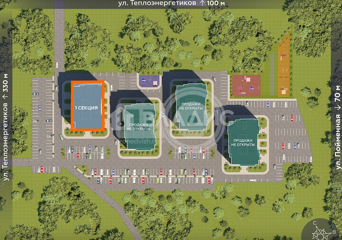 0к, 8/19 М, Россия, Воронеж, микрорайон Шилово, улица Теплоэнергетиков, 17к1, 30.3 кв.м