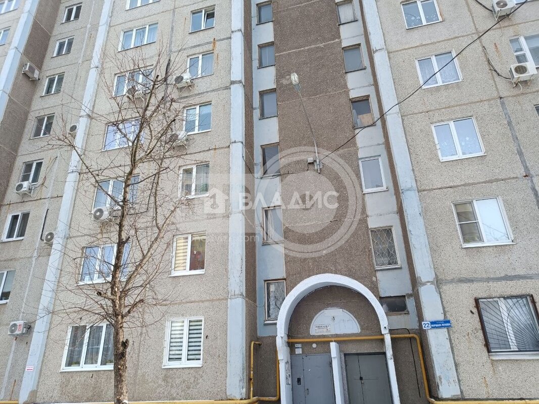 2к, 4/10 М, Россия, Воронеж, улица Маршала Жукова, 22, 53.2 кв.м