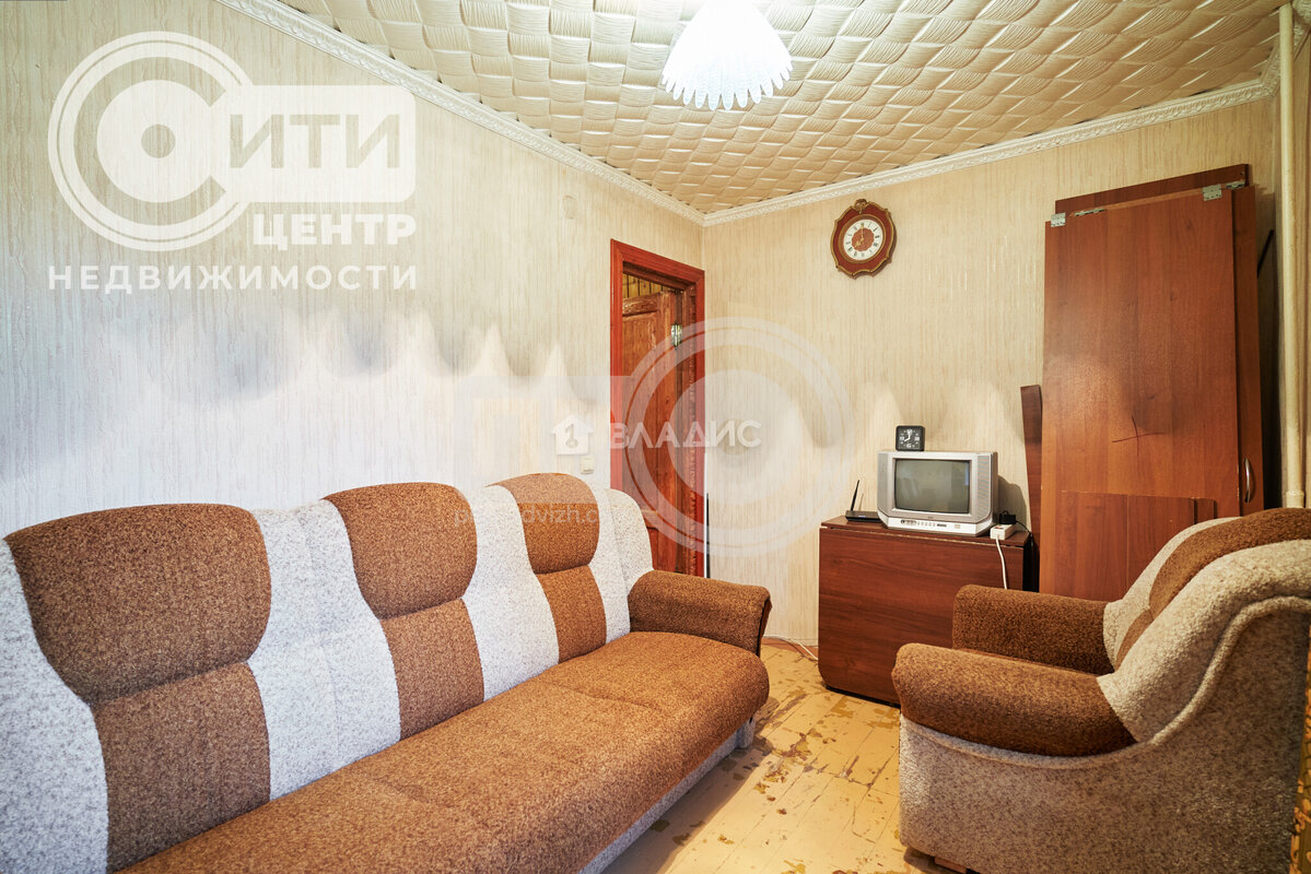 2к, 4/4 К, Россия, Воронеж, улица 9 Января, 252, 41.8 кв.м