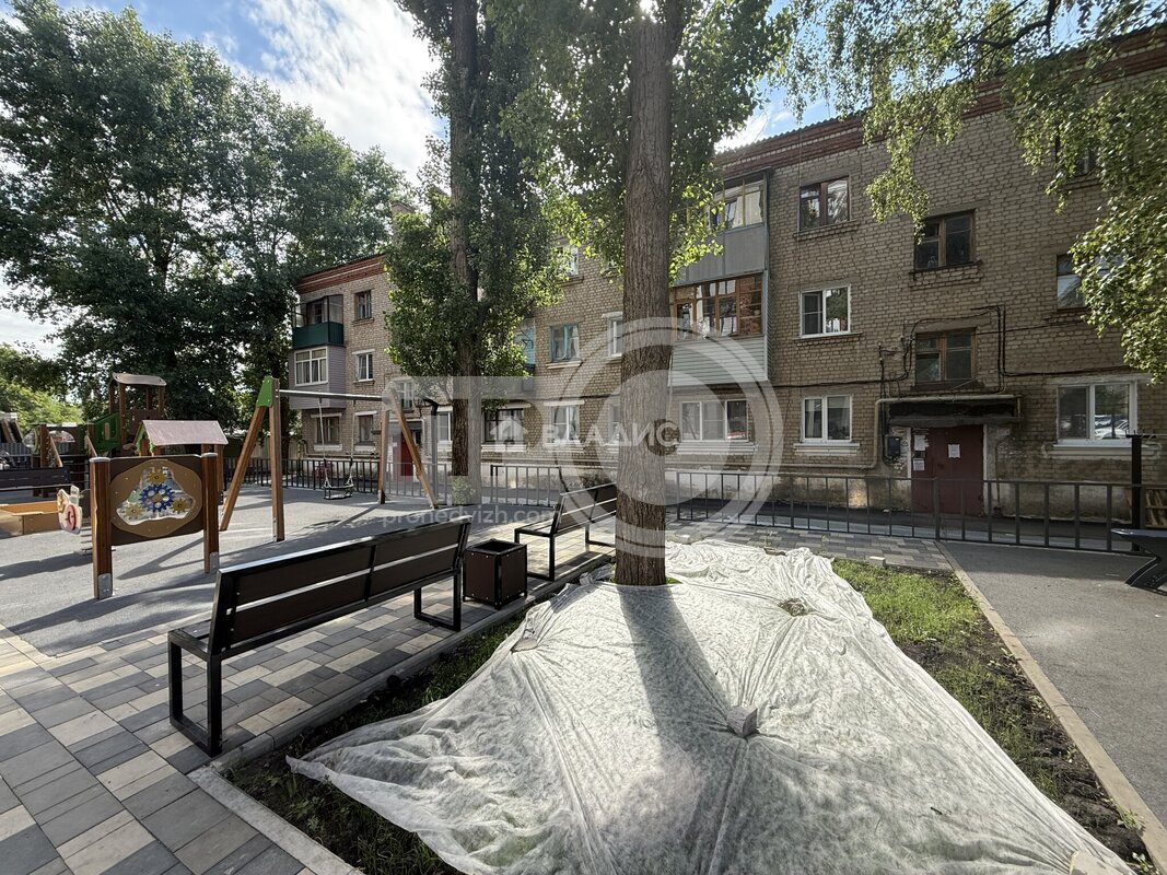 1к, 1/3 К, Россия, Воронежская область, Семилуки, улица Крупской, 44, 31 кв.м