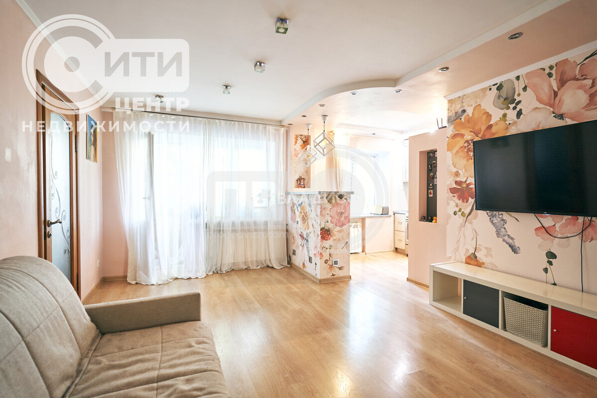 2к, 3/5 К, Россия, Воронеж, Донбасская улица, 7, 43.4 кв.м