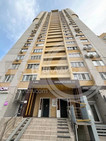 Миниатюра 1к, 16/25 К, Россия, Воронеж, улица Перевёрткина, 1/1, 42 кв.м