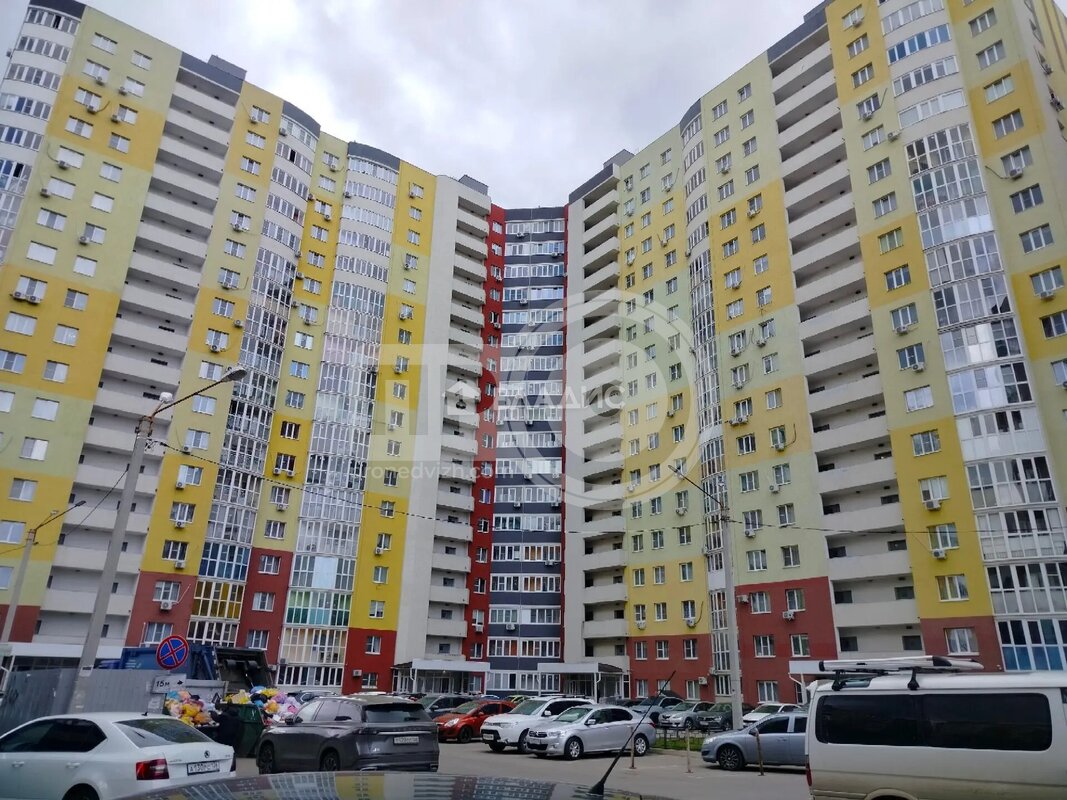 2к, 3/18 М, Россия, Воронеж, улица Фёдора Тютчева, 93/6, 65.5 кв.м