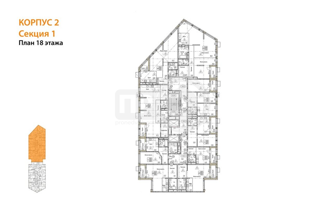 4-комнатная квартира, 110.41кв.м